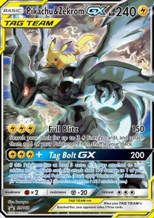 Pikachu & Zekrom GX - SM Black Star Promos (Promo) [SM-168]
