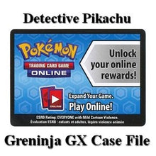 Online Code Card (Detective Pikachu: Greninja GX Case File) - Detective Pikachu (Online Code Card)