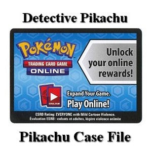 Online Code Card (Detective Pikachu: Pikachu Case File) - Detective Pikachu (Online Code Card)