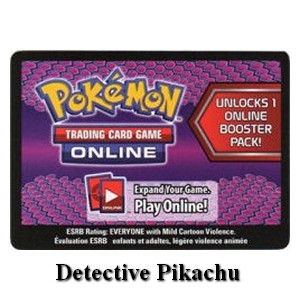 Online Code Card (Booster) - Detective Pikachu (Online Code Card)