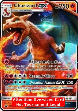 Charizard GX - SM Black Star Promos (Oversized) [SM-195]