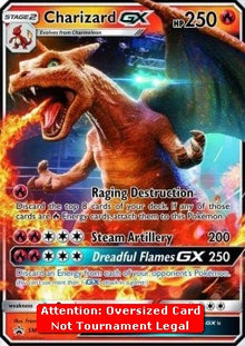 Charizard GX - SM Black Star Promos (Oversized) [SM-195]