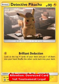 Detective Pikachu - SM Black Star Promos (Oversized) [SM-194]