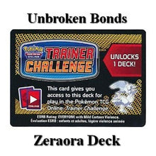 Online Code Card (Theme Deck) - Unbroken Bonds (Online Code Card)