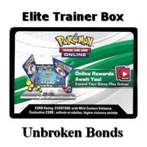 Online Code Card (Elite Trainer Box) - Unbroken Bonds (Online Code Card)