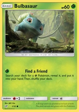 Bulbasaur - Detective Pikachu (Common) [DET-1]