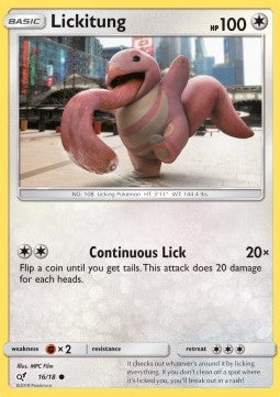 Lickitung - Detective Pikachu (Common) [DET-16]