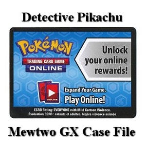 Online Code Card (Detective Pikachu: Mewtwo GX Case File) - Detective Pikachu (Online Code Card)