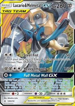 Lucario & Melmetal GX - Unbroken Bonds (Ultra Rare) [UNB-120]