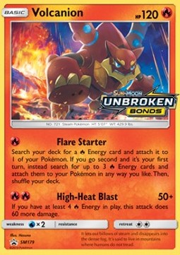 Volcanion - SM Black Star Promos (Promo) [SM-179]