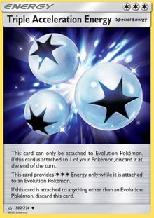 Triple Acceleration Energy - Unbroken Bonds (Uncommon) [UNB-190]