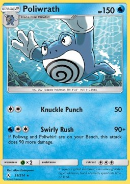 Poliwrath - Unbroken Bonds (Rare) [UNB-39]