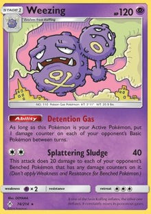Weezing - Unbroken Bonds (Rare) [UNB-74]
