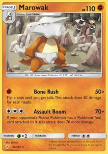 Marowak - Unbroken Bonds (Rare) [UNB-91]