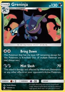 Greninja - Unbroken Bonds (Holo Rare) [UNB-117]
