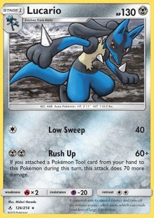 Lucario - Unbroken Bonds (Holo Rare) [UNB-126]