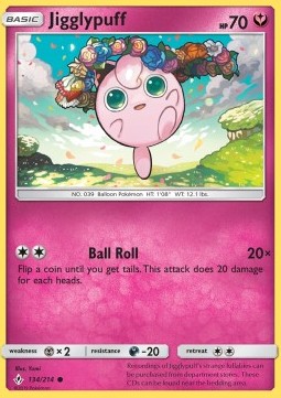 Jigglypuff - Unbroken Bonds (Common) [UNB-134]