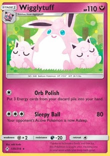 Wigglytuff - Unbroken Bonds (Rare) [UNB-135]