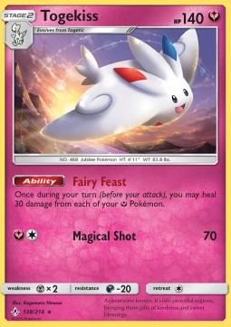 Togekiss - Unbroken Bonds (Holo Rare) [UNB-138]