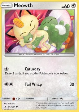 Meowth - Unbroken Bonds (Common) [UNB-147]