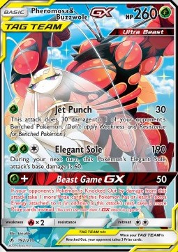 Pheromosa & Buzzwole GX - Unbroken Bonds (Ultra Rare) [UNB-192]
