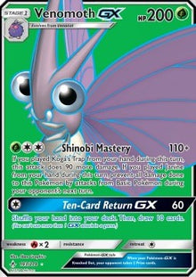 Venomoth GX - Unbroken Bonds (Ultra Rare) [UNB-193]