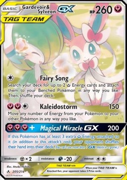 Gardevoir & Sylveon GX - Unbroken Bonds (Ultra Rare) [UNB-205]