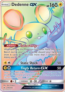 Dedenne GX - Unbroken Bonds (Secret Rare) [UNB-219]