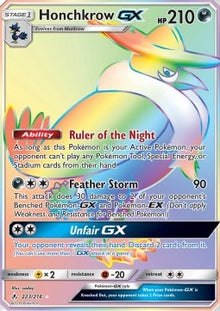 Honchkrow GX - Unbroken Bonds (Secret Rare) [UNB-223]