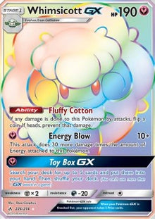Whimsicott GX - Unbroken Bonds (Secret Rare) [UNB-226]