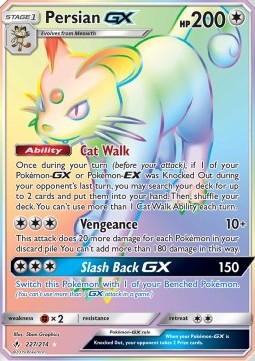 Persian GX - Unbroken Bonds (Secret Rare) [UNB-227]