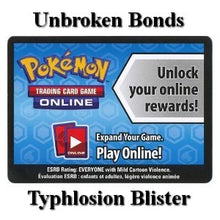 Online Code Card (Typhlosion Blister) - Unbroken Bonds (Online Code Card)