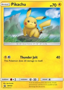 Pikachu - SM Black Star Promos (Promo) [SM-183]