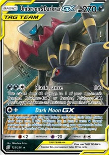 Umbreon & Darkrai GX - Unified Minds (Ultra Rare) [UNM-125]