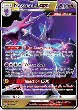 Naganadel GX - Unified Minds (Ultra Rare) [UNM-160]