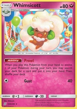 Whimsicott - Unified Minds (Rare) [UNM-144]