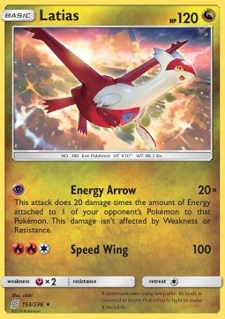 Latias - Unified Minds (Rare) [UNM-153]