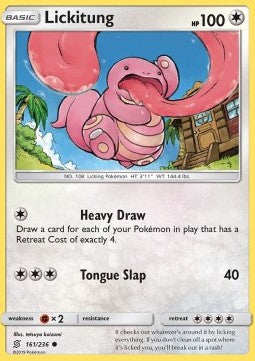 Lickitung - Unified Minds (Common) [UNM-161]