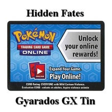 Online Code Card (Hidden Fates: Gyarados GX Tin) - Hidden Fates (Online Code Card)