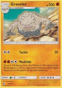 Graveler - Hidden Fates (Uncommon) [HIF-34]