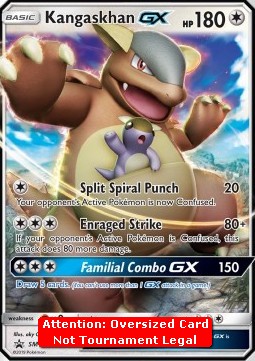 Kangaskhan GX - SM Black Star Promos (Oversized) [SM-188]