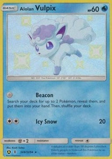 Alolan Vulpix - Hidden Fates (Holo Rare) [HIF-SV8]