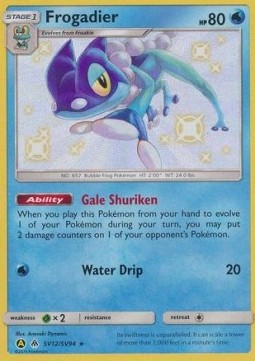 Frogadier - Hidden Fates (Holo Rare) [HIF-SV12]