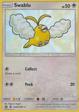 Swablu - Hidden Fates (Secret Rare) [HIF-SV42]