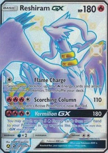 Reshiram GX - Hidden Fates (Secret Rare) [HIF-SV51]