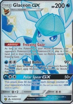 Glaceon GX - Hidden Fates (Secret Rare) [HIF-SV55]