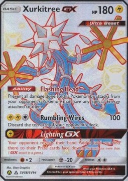 Xurkitree GX - Hidden Fates (Secret Rare) [HIF-SV58]