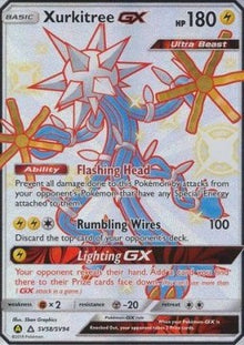 Xurkitree GX - Hidden Fates (Secret Rare) [HIF-SV58]