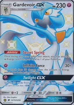 Gardevoir GX - Hidden Fates (Secret Rare) [HIF-SV75]