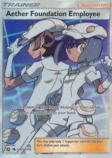 Aether Foundation Employee - Hidden Fates (Ultra Rare) [HIF-SV81]